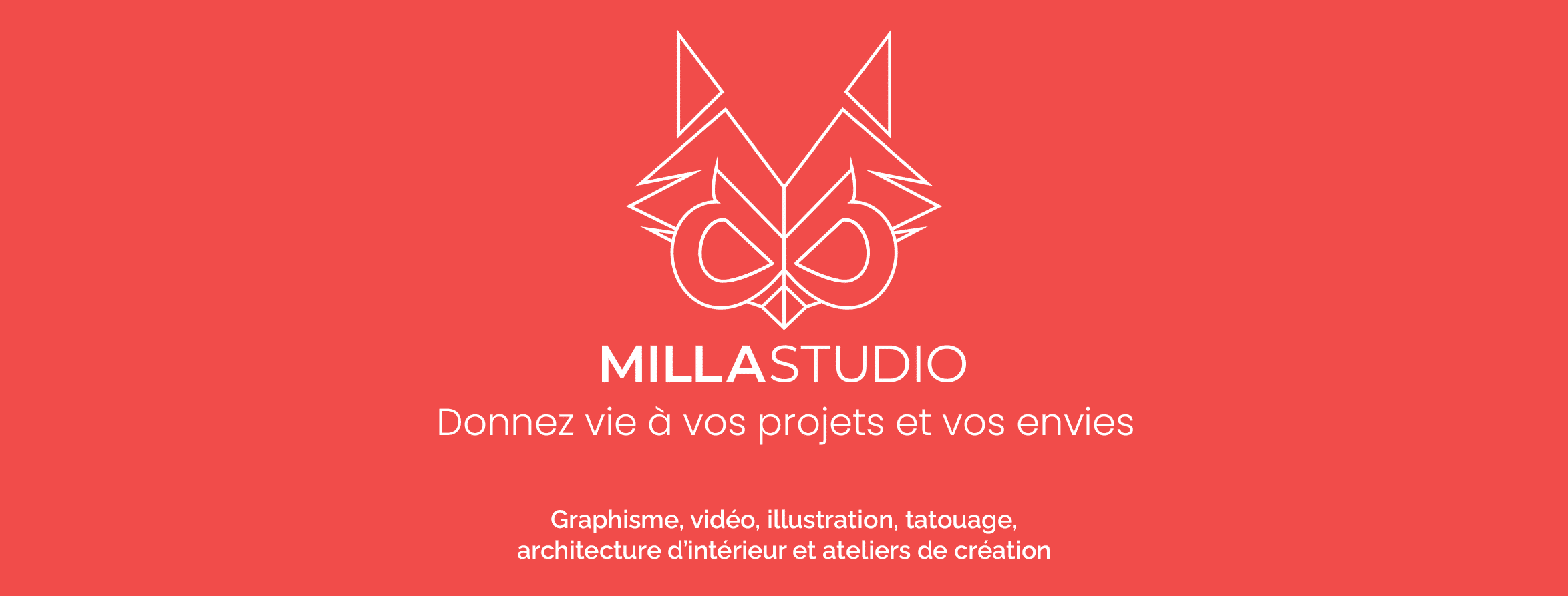 bandeau Milla studio- donnez vie à vos projets et vos envies.