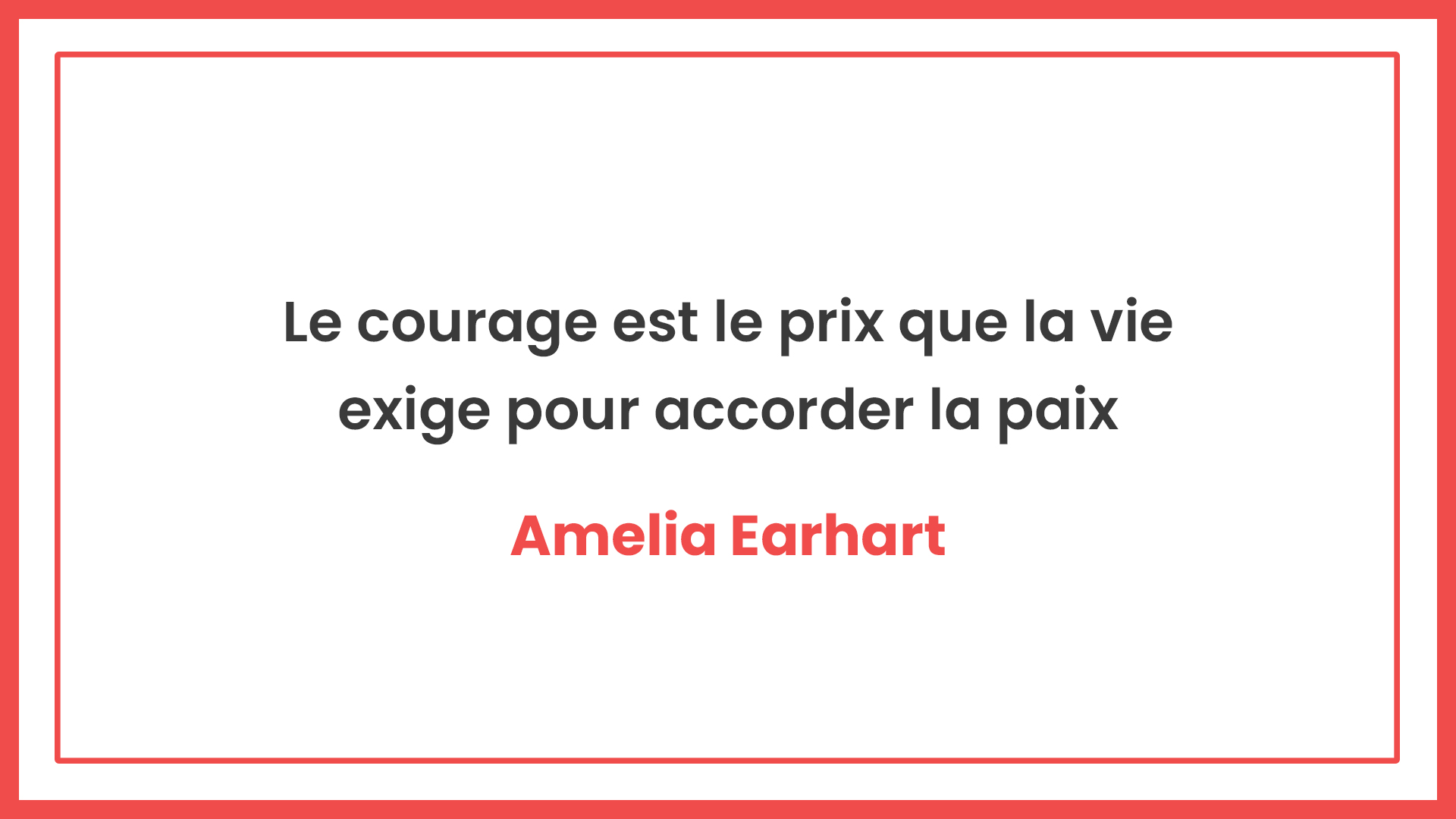 citations de septembre - Amelia Earhart
